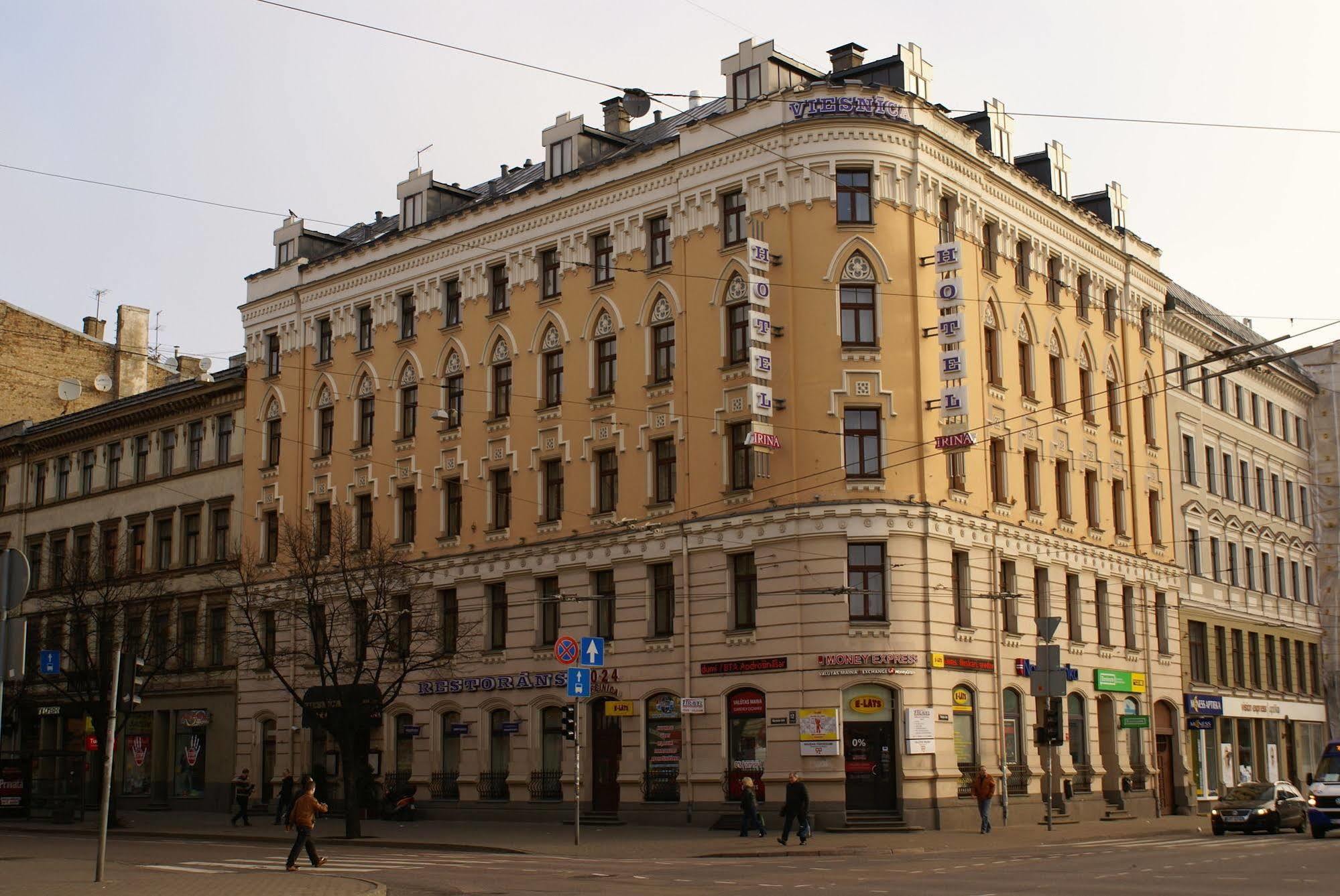 Irina Hotel Riga Exterior foto